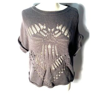 Limited Collection Sweater with Peek a Boo Design